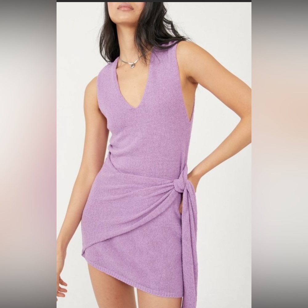 Free People Poppy Mini Sweater Dress